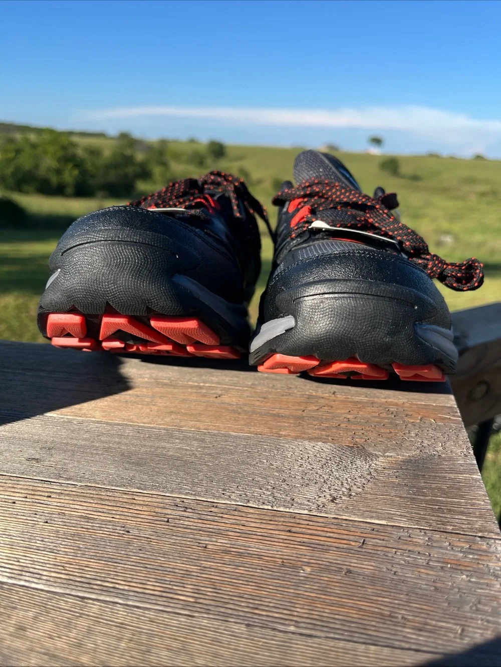 Avia Men’s Talus Rugged Walking Shoes Size 9 Black